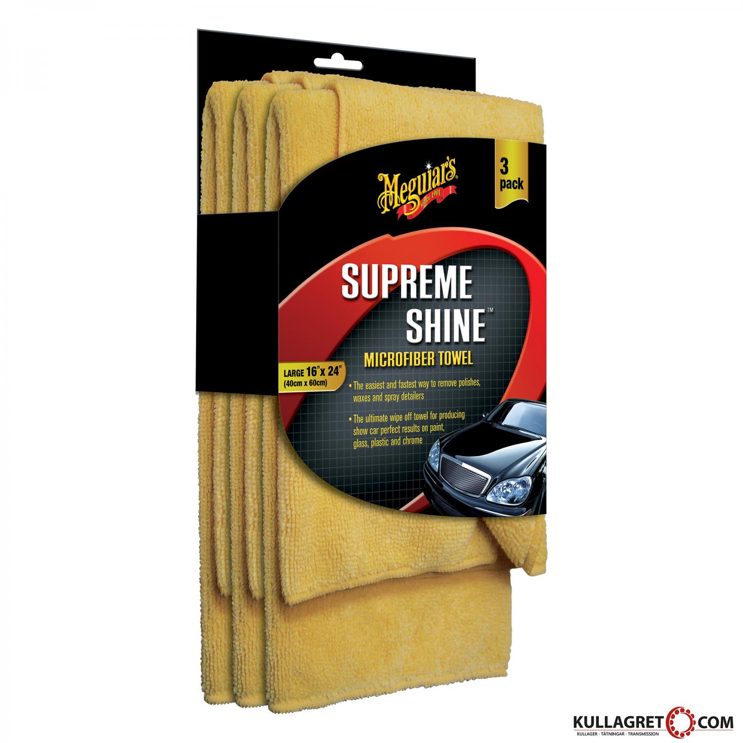 Supreme Shine Microfiber 3-pack - Meguiars