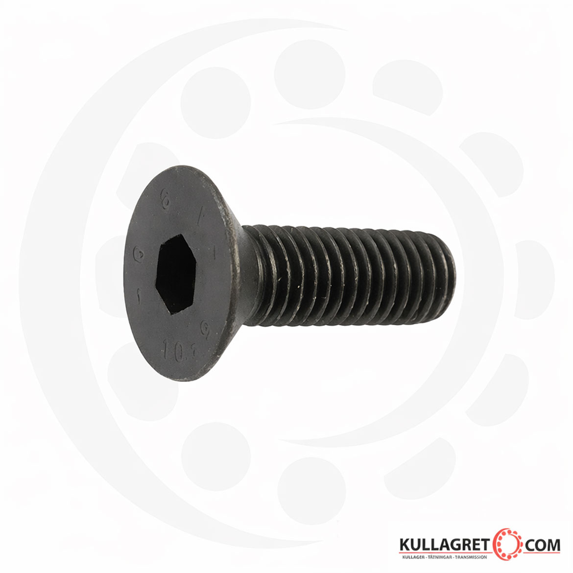 Insexskruv försänkt MF6S 10.9 OBEH M8x20 mm