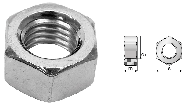 UNC 1/4" (U6M) 8.8 Blankförzinkad (25st)