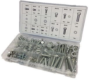 M4-M10 Bult Mutter Bricksortiment
