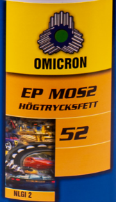 Omicron 52 Högtrycksfett MoS2 400g