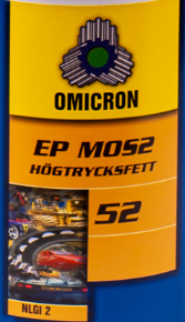 Omicron 52 Högtrycksfett MoS2 400 g patron