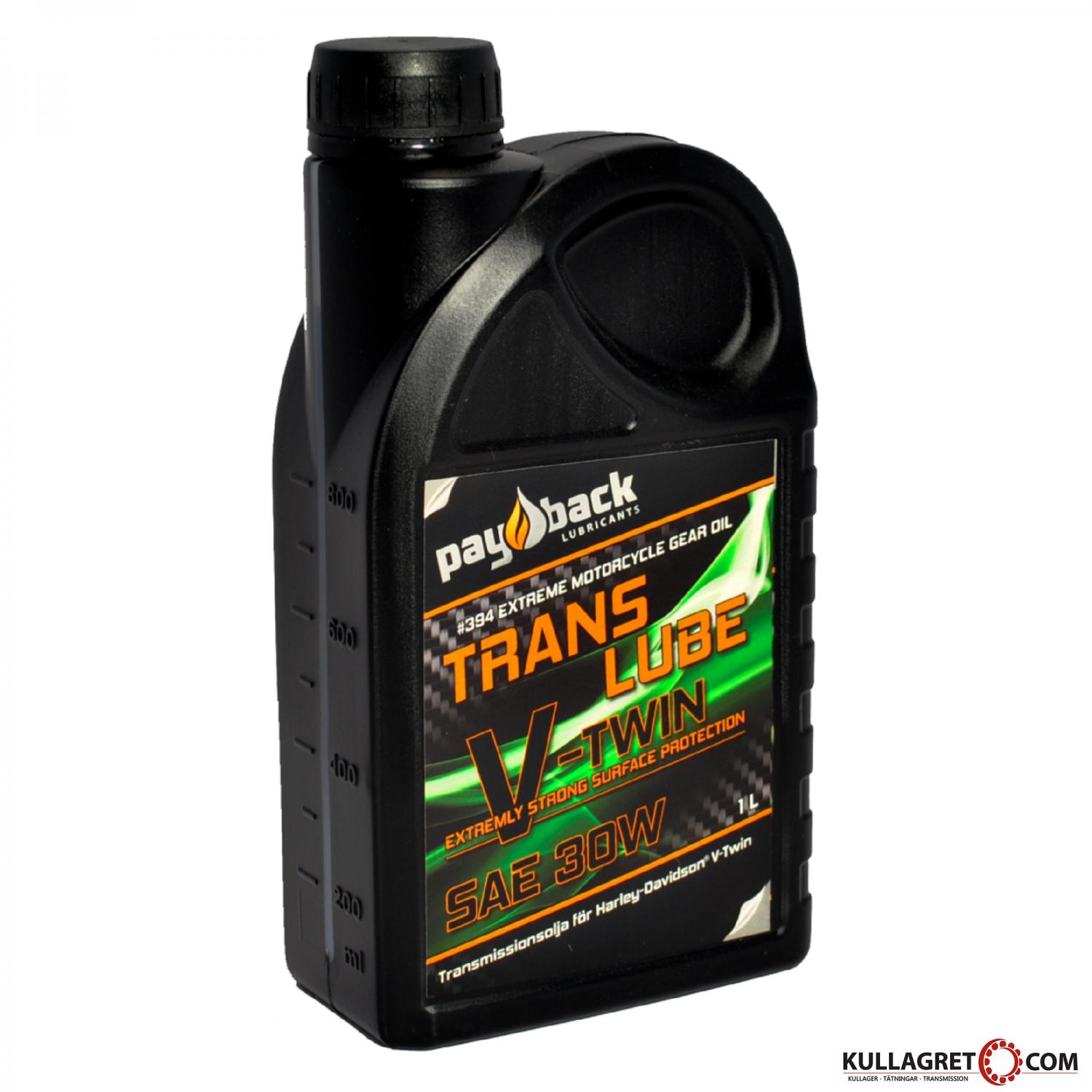 Payback #394 SAE 30W Trans Lube V-Twin