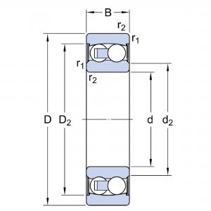 61706 2RS Kullager ZEN