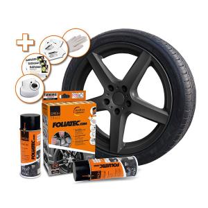 Svart Matt Sprayfilm från Foliatec