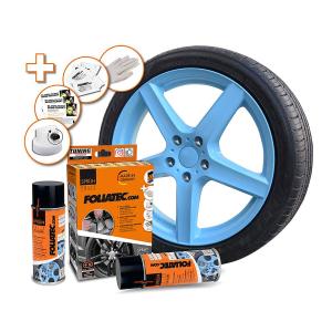 Ljusblå Sprayfilm från Foliatec