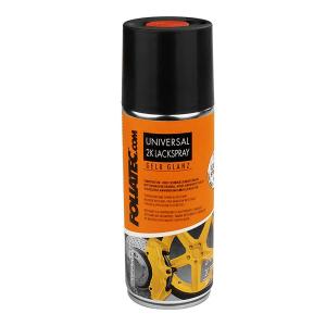 Gul blank 2-komponents spray från Foliatec 400ml