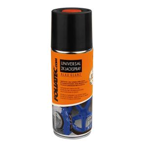 Blå blank 2-komponents spray från Foliatec 400ml