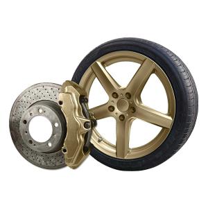 Brons Metallic 2-komponents spray från Foliatec...