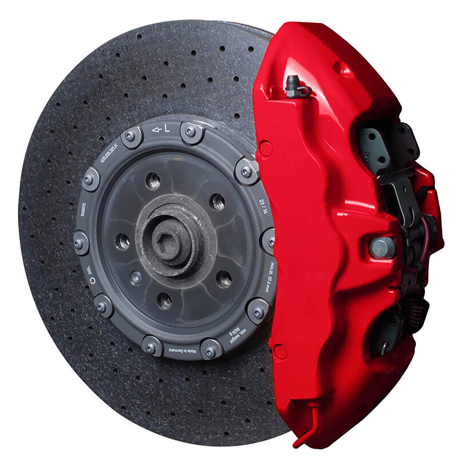 Röd Blank bromsoksfärg "RACING ROSSO" från Foliatec