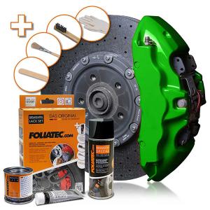 Grön "POWER GREEN" Bromsoksfärg från Foliatec