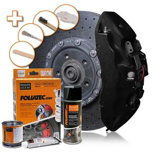 Svart Matt Bromsoksfärg "MIDNIGHT BLACK MATT" f...