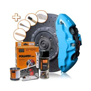 Ljusblå Bromsoksfärg "SKY BLUE" från Folaitec