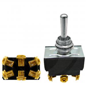 ON / OFF / ON Vippbrytare Granit