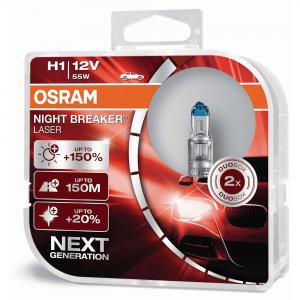 H1 Night Breaker Laser 2-pack Osram