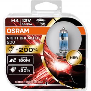 H4 Night Breaker 200 | 2-pack OSRAM