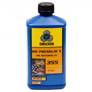 Omicron 355 SAE 20W-50 4-T HD Premium X Motorol...