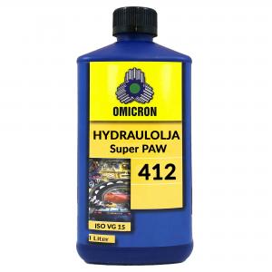 Omicron 412 ISO VG 15 Hydraulolja 1L