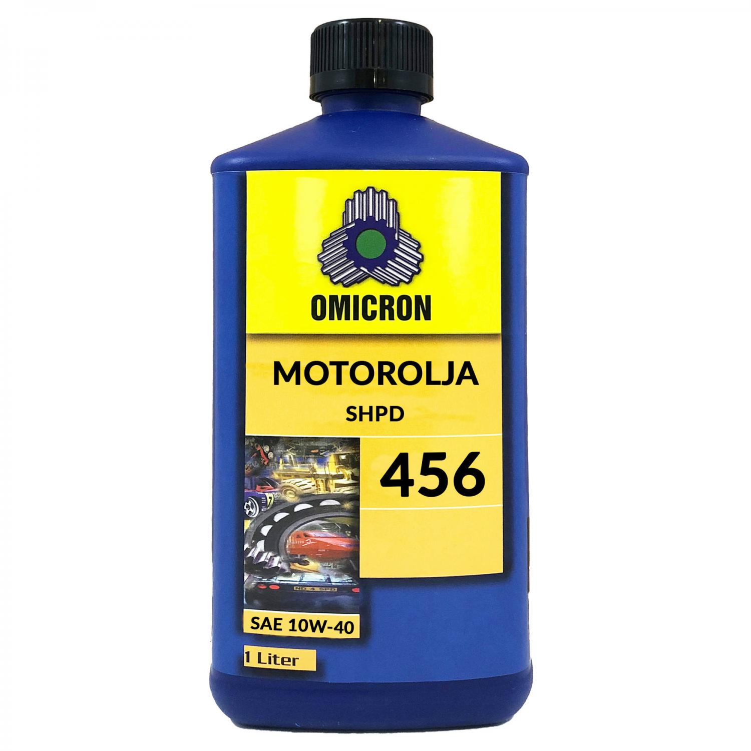Omicron 456 10W-40 Motorolja SHPD