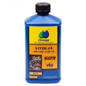 Omega 609 Dimsmörjolja "FG klassad" 1L (Styckvis)