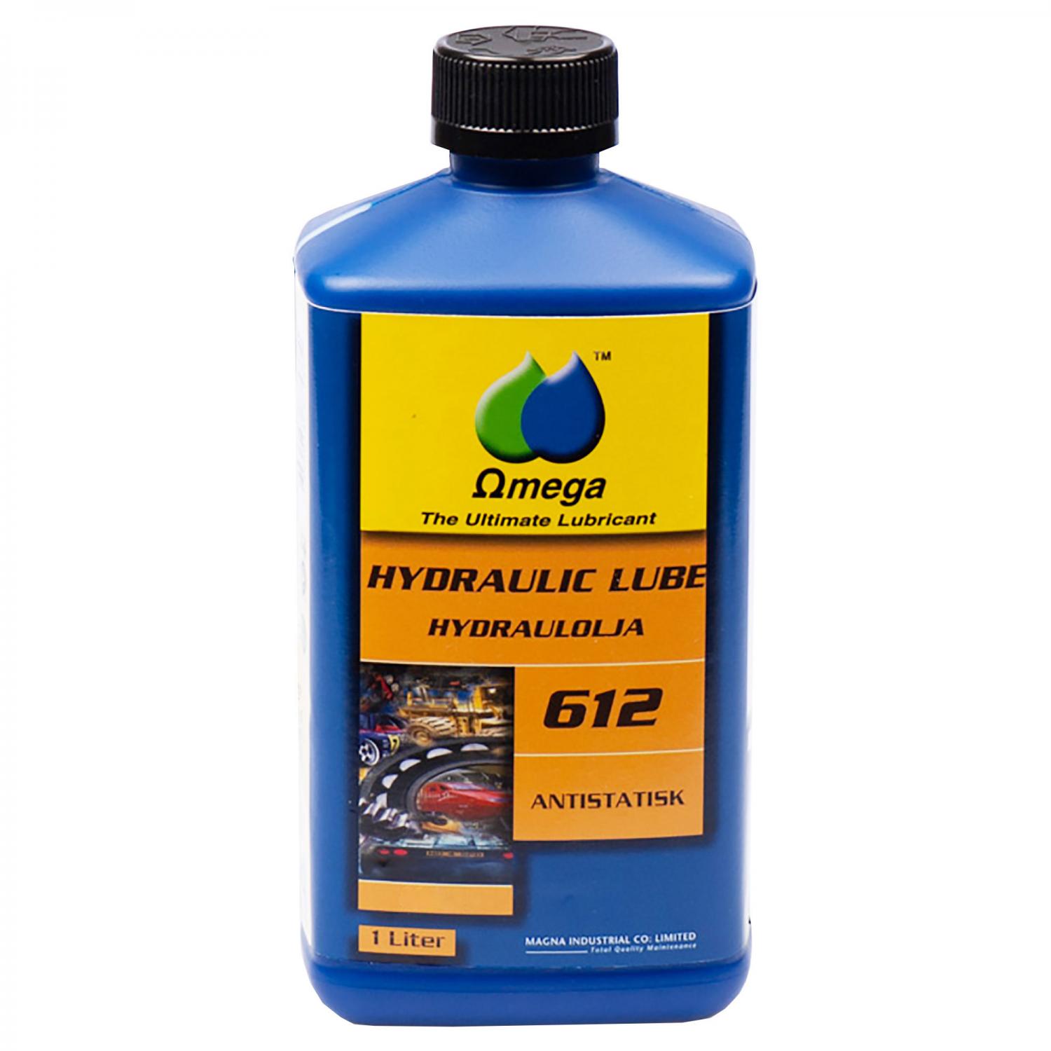 Omega 612 SAE 30 Hydraul- och Maskinolja 1L (St...