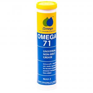 Omega 71 Universellt Högtemperaturfett NLGI 2 / Patron 400g