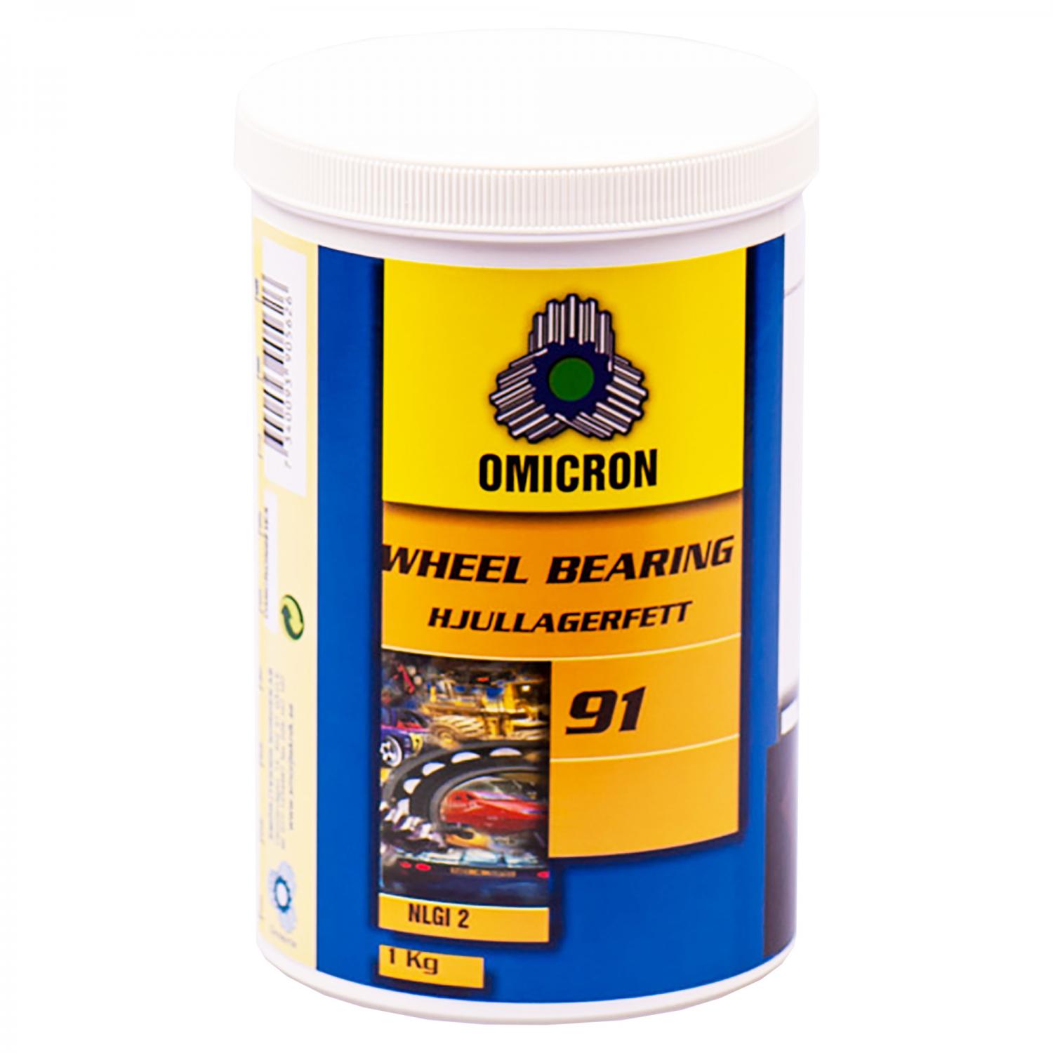 Omicron 91 Hjullagerfett NLGI2 / 1kg