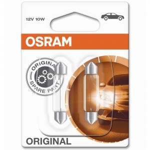10W | 43mm | (SV8.5-8) Spollampa - Festoon Osram