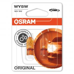 T10 W5W Orange 12V 5W Osram 2-pack