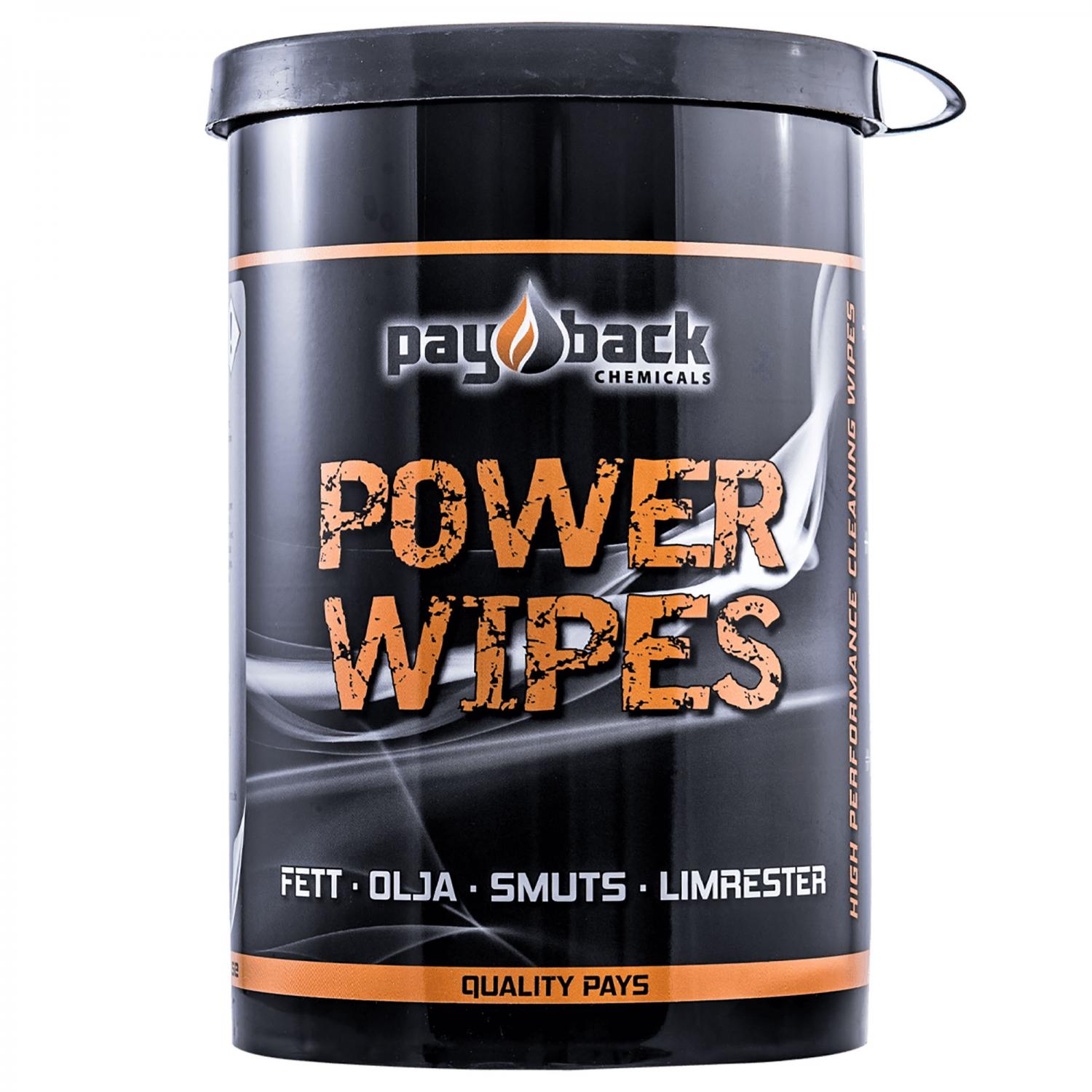 Payback #601 Power Wipes 90 dukar