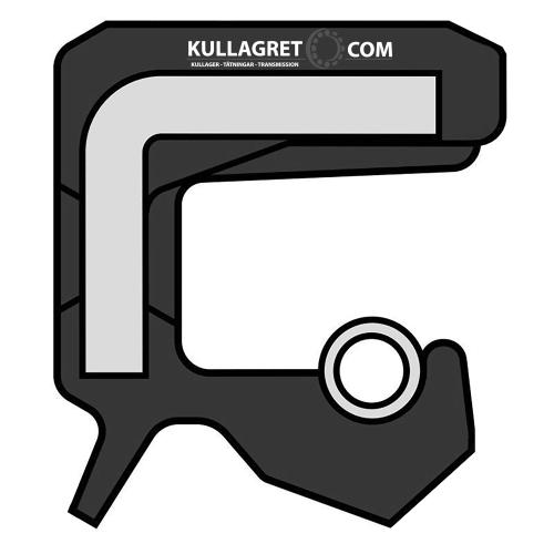 AS 35x47x7 Radialtätning NBR
