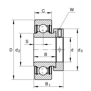 RAE 40 NPP FA106 Insatslager INA