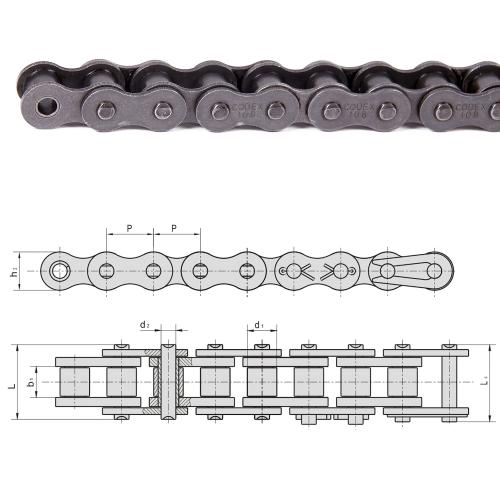 5/8'' (10B-1 SG) Kedjelås Simplex