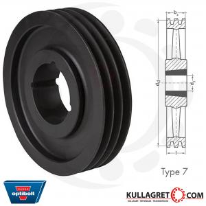 SPA 355/3 TB 3020 Kilremsskiva