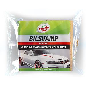 Turtle Tvättsvamp utan shampo 4-pack