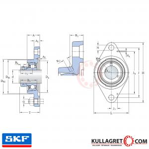 FYTB 45 FM Lagerenhet SKF
