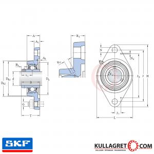 FYTB 45 TF Lagerenhet SKF
