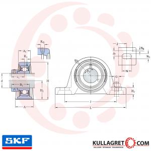 SY 25 FM Lagerenhet SKF