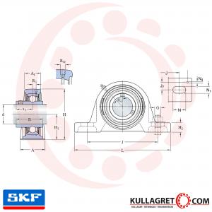 SYJ 80 TF Lagerenhet SKF