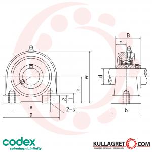 UCPA 205 Lagerenhet CODEX