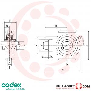 UCT 204 Lagerenhet CODEX