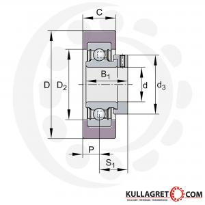 RCSM-A 30/65 FA106 Insatslager INA
