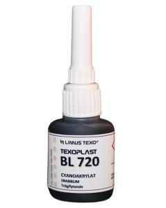 Snabblim 720 Slagtålig/Elastic svart Trögflytande 25 g