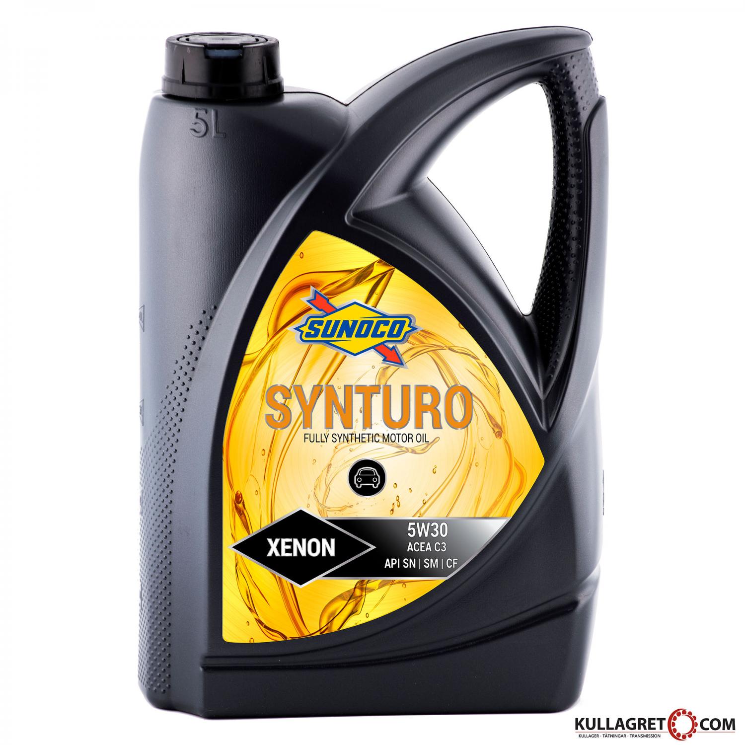 Sunoco 5W-30 Xenon Motorolja 5L