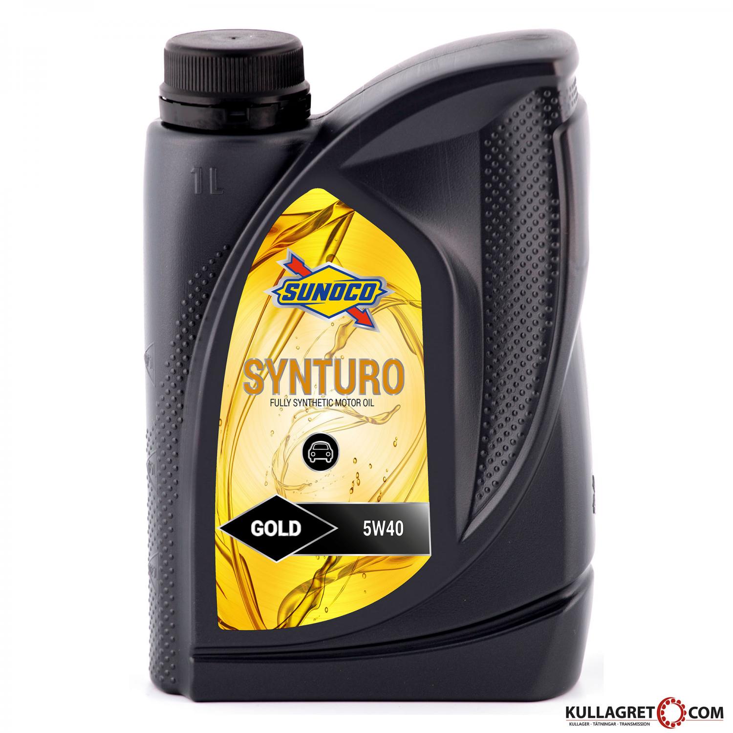 Sunoco 5w-40 Synturo Gold Motorolja 1L