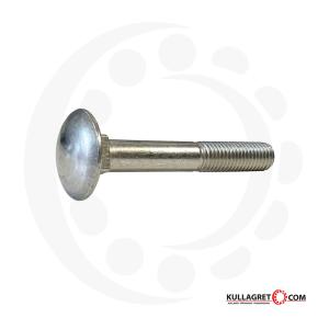 Vagnsbult rostfri MVBF A2 M6X50 mm