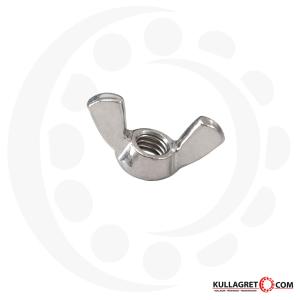 Vingmutter rostfri syrafast A4 M6