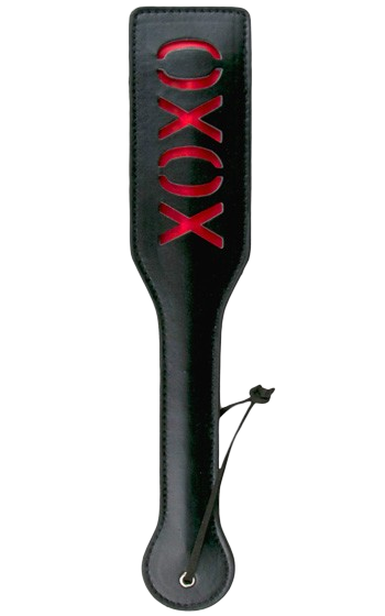 Populär paddel som lämnar avtrycket XOXO på din älskare.