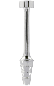 Plugg av metall för mannens penis. Lätt kantig för extra känsla.