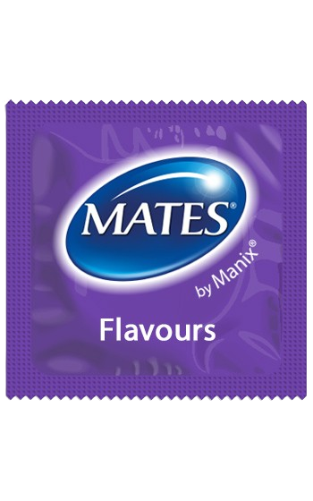 kondom med doft och smak från mates